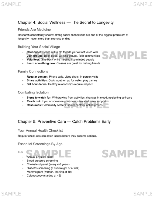 How to Age Healthy – 18-Page Guide to Healthy Aging (PDF)