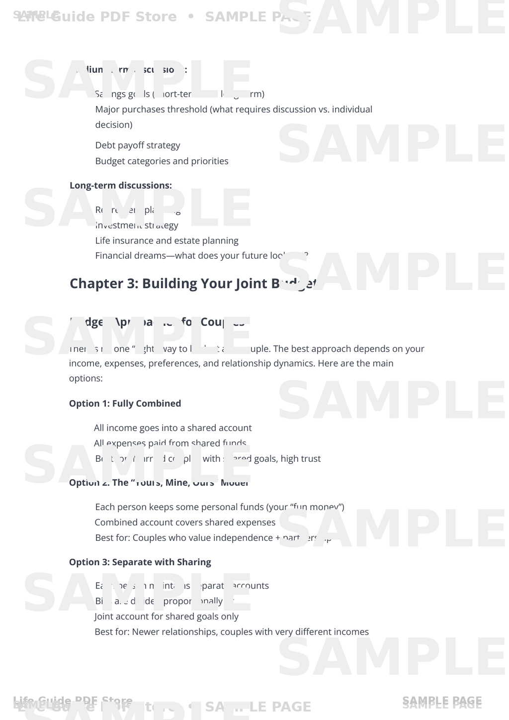 Couple's Money Guide: Manage Finances Together (7 Tracker Sheets Included)
