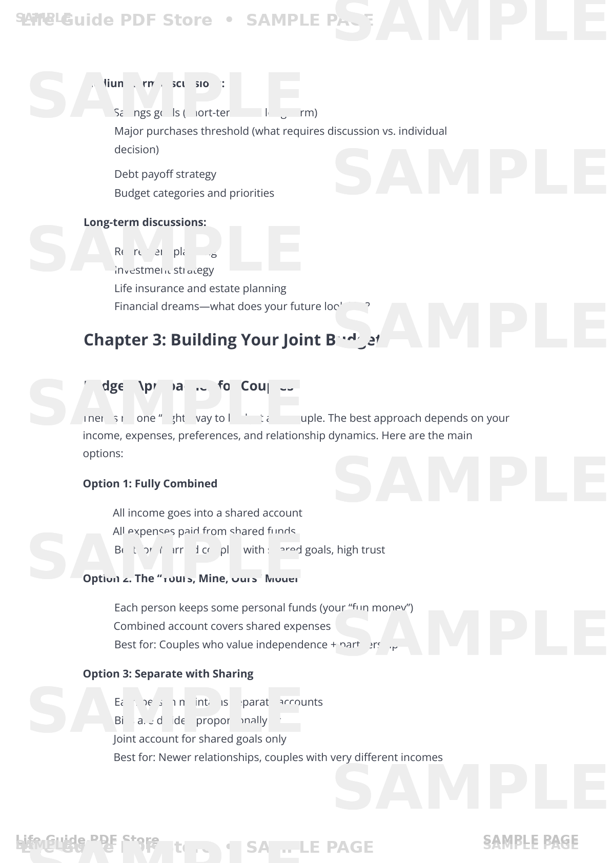 Couple's Money Guide: Manage Finances Together (7 Tracker Sheets Included)